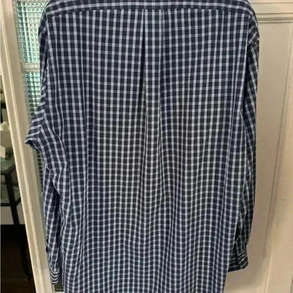 Ralph Lauren “Blake” men’s button down blue plaid shirt size medium - Picture 2 of 7